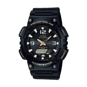카시오 AQ-S810W-1B 군인 스포츠 남성 우레탄 아나디지 손목 시계