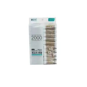 [에스에스_62]면봉케이스 다용도 회오리면봉(2000개입)