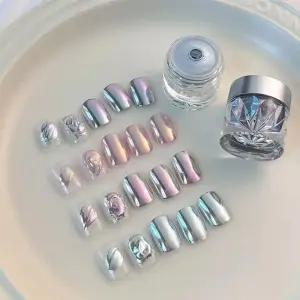 [에스에스_62]문라이트 오로라네일 메탈 미러 파우더 4종