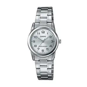 카시오 LTP-V001D-7B 여성 아날로그 메탈 손목 시계