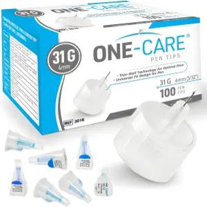 ONE-CARE 펜 니들 31G x 5/32(4mm) 범용 호환 박벽 기술 100개입/상자