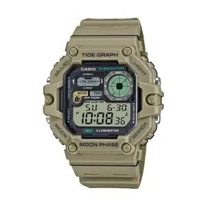 카시오 WS-1700H-5A 남성 해양 스포츠 방수 디지털 손목 시계