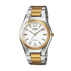 카시오 MTP-1253SG-7A 남성 아날로그 콤비 메탈 손목 시계