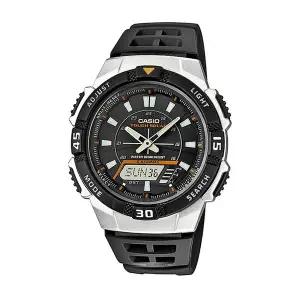 카시오 AQ-S800W-1E 터프 솔라 남성 아나디지 우레탄 손목 시계
