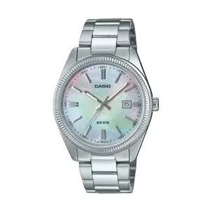 카시오 MTP-1302DS-7A 남성 클래식 라운드 아날로그 메탈 손목 시계