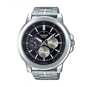 카시오 MTP-X300D-1E 남성용 아날로그 메탈 손목 시계