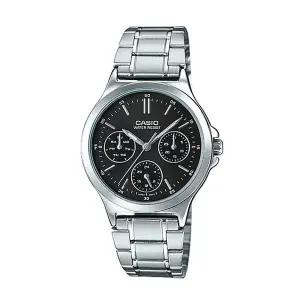 카시오 LTP-V300D-1A 여성 클래식 라운드 메탈 손목 시계