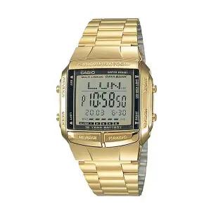 카시오 DB-360G-9A 남성 스퀘어 골드 전자 시계