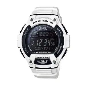 카시오 W-S220C-7B 터프 솔라 스포츠 남성 디지털 우레탄 시계