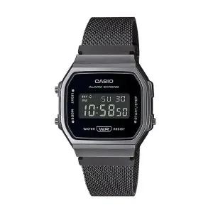 카시오 A168WEMB-1B 정품 공용 사각 메탈 레트로 시계