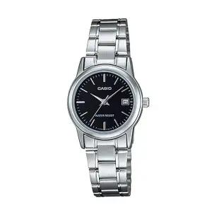 카시오 LTP-V002D-1A 여성 아날로그 메탈 손목 시계