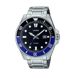 카시오 MDV-107D-1A2 남성 아날로그 메탈 손목 시계