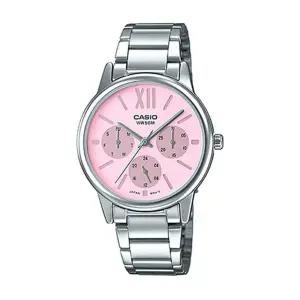 카시오 LTP-E312D-4B 스탠다드 여성 아날로그 메탈 손목 시계