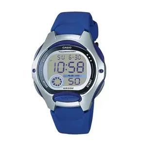 카시오 LW-200D-2A 여성 어린이 전자 우레탄 손목 시계