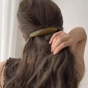 4컬러 에나멜 헤어핀 베이직 헤어핀 롱헤어핀 반묶음