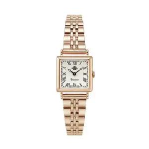 로즈몽 NS-011RVR-MT6 노스탤지아 스퀘어 여성 메탈 손목 시계