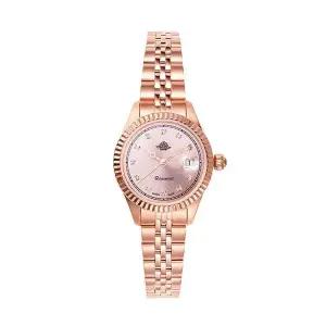 로즈몽 RS76-05MT 앤틱 터치 로즈 라운드 여성 메탈 손목 시계
