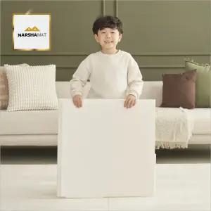 [나르샤매트] 전문시공 계약금 6021T 비건레더 프리미엄 TPU 층간소음 더모어 안심매트 60cm 거실 복도 주