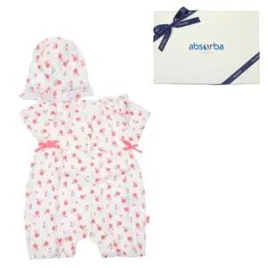 [갤러리아] (압소바출산,백일,귀여운유아복,아기우주)에밀리요루반소우주복(모자)(A13-10618)