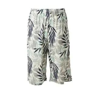 [갤러리아] 남)트로피칼 나염의 이국적인 6부 이지웨어 부드러운 촉감의 실내복바지(WPA892MP)