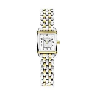 [미쉘에블랑] 17438BT22 아트 데코 투톤 여성 메탈 시계