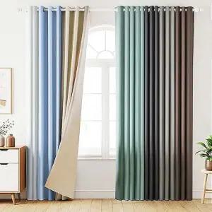 [무료배송] 대형 암막커튼 240 아파트거실 안방방한 우풍차단 아기방 단열