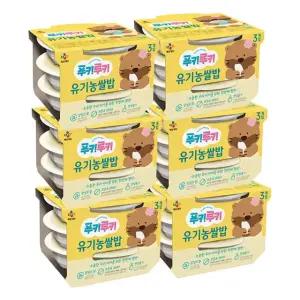 (e)CJ 푸키루키 유기농쌀밥 130g x18개