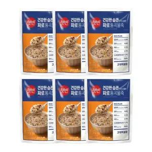 (e)CJ 햇반 라이스플랜 파로통곡물죽 420g x6개