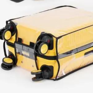 기내용 덮개 캐리어 20인치 투명 방수 커버