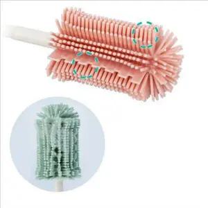 젖병 텀블러 세척솔 물병 실리콘 세척솔 세척