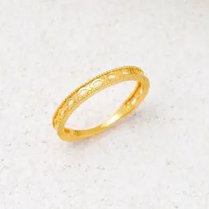 [골드모아]여자 순금 반지 디자인 [로레뜨 물고기]