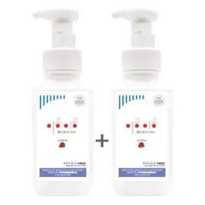 [골드스마일]이공 핸드워시 딸기향 500mlx2대용량리필거품형물비누