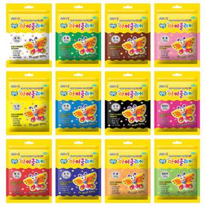 아모스 탱탱 아이클레이 낱색 50g 아모스 클레이 12칼라