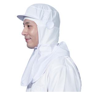 CA42 벨크로 식품위생모 위생모자 귀걸이 위생검사 망사 제약 연구소 공장 작업