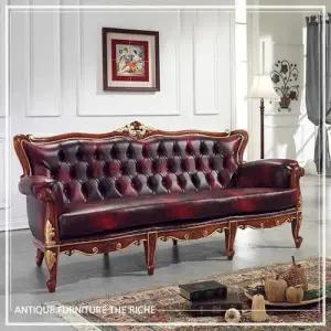 클레식 빈티지 엔틱 레시피 01 소파 3인