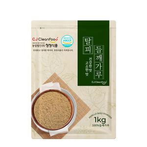 해썹인증 청정식품 25년 햇 볶음 탈피 들깨가루 1kg 업소용 가정용