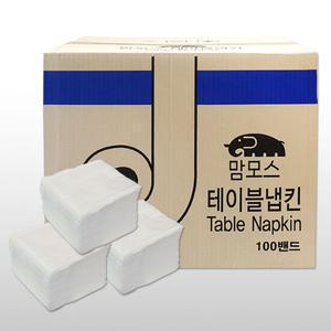 업소용 테이블냅킨 100밴드 맘모스 10,000매