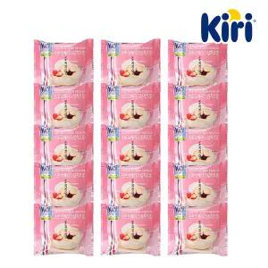 끼리 크림치즈 찰떡 스트로베리 15개 / 개별포장 찹쌀떡 아이스찰떡 모찌 퓨전떡 디저트 인생떡