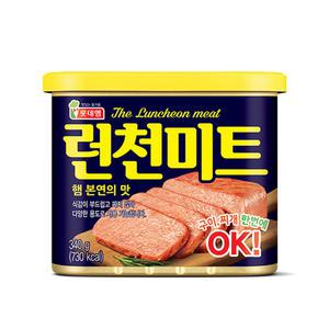 롯데 런천미트 340gx24개(1박스) /스팸 로스팜 뚝심 캔 햄