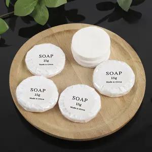 대용량 일회용 비누 15g 500개 개별포장 휴대용 손세척 세수비누