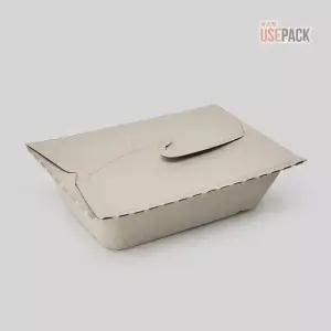 펄프용기 친환경 날개형 32온스 펄프도시락 150개 BOX