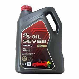 에스오일 세븐레드 9 SQ 5W30 4L 세븐레드9 가솔린