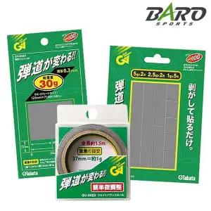 [바로골프][TABATA GOLF]일본수입 골프납테이프 /골프납/클럽밸런스조정