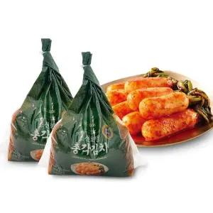 [피코크] 조선호텔 특제육수 총각김치 1.5kg+1.5kg(무료배송)