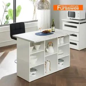 퍼스웰 멜라민 1200 오픈홈바 아일랜드식탁 DI_001