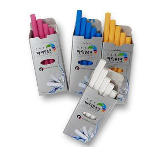 바이오초크 1갑10본 - 물크레용/분필/칠판/워터/고그린/멀티지우개/물백묵 그린칠판교구