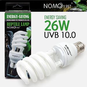 노모이 형광 램프 26w UVB 10.0 / 사막형 ND-19 파충류 조명 소켓 이구아나 도마뱀 비어드드래곤 전구 히터