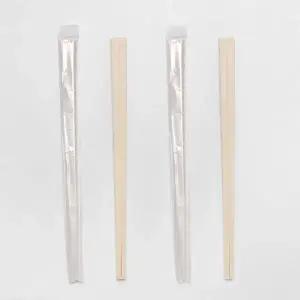 [해피팩]비닐포장 일회용 위생 나무젓가락 7치 백양목 2500개