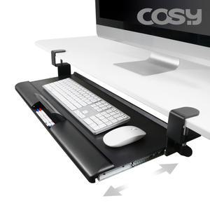 키보드 받침대 슬라이드 거치대 선반 공간활용 ST4035