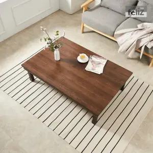 [탑펠리즈] 엔틱 1200 접이식 원목 교자상 밥상 테이블